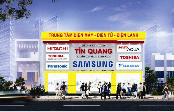 Thi công ốp alu mặt dựng quảng cáo tại HCM
